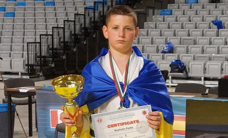 «Це тільки початок»: 12-річний Михайло Панько став чемпіоном світу з кудо