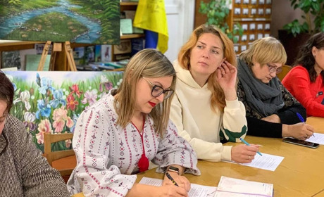 Розмовний клуб в Кагарлику: говорили про імена, прізвища та імена по батькові