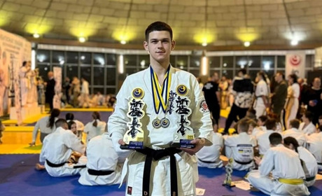 Звягельський спортсмен Денис Юхимчук виборов путівку на Чемпіонат Європи з кіокушинкай карате