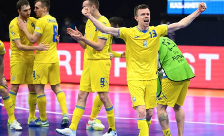 Вперше в історії: Збірна України з футзалу пробилася до півфіналу Євро