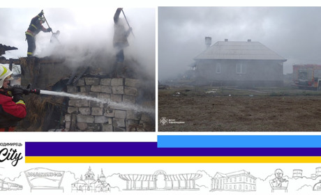 У Красносіллі рятували господарство – хлів згорів, є збитки