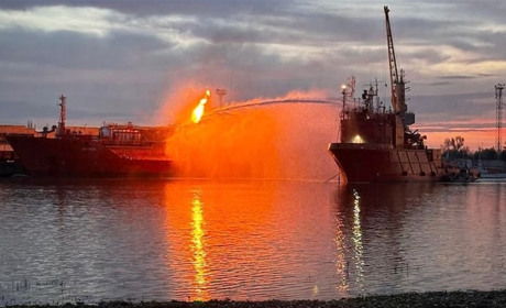 «Це диво, що ми вижили»: екіпаж танкера розповів про пережите під бомбардуваннями в Ізмаїлі (відео)