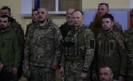 Генерал-полковник Олександр Сирський нагородив бійців 30 ОМБр