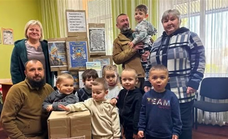 Колектив дитсадочка «Золотий ключик» у Переяславі зібрав допомогу для військових