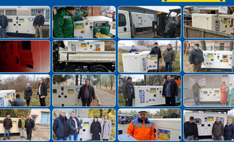 Старокостянтинівська громада отримала генератор від народу Тайваню