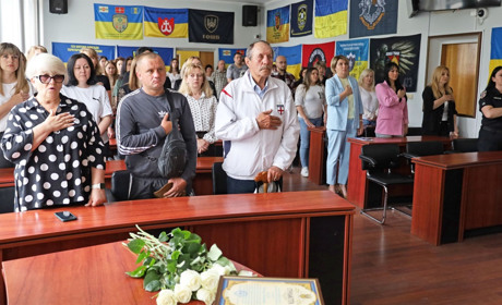 У Жмеринці у Всесвітній день донора крові відзначили найактивніших донорів, які підтримують ЗСУ