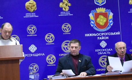Депутати Нижньосірогозької райради запропонували свою модель територіального устрою