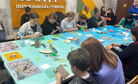 У Переяславі провели родинну арт-терапію «Оберіг моєї сім'ї»