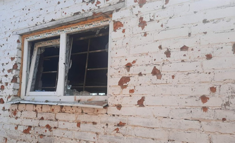 Росіяни обстріляли з міномету Атинський інтернат