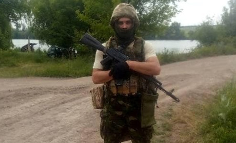 Захисник з Уманщини отримав військову відзнаку «Щит Сил ТрО»