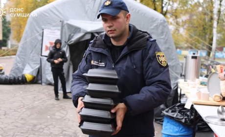 Завдяки роботі мобільної та польової кухні гарячим харчуванням забезпечили 3228 людей у Шостці
