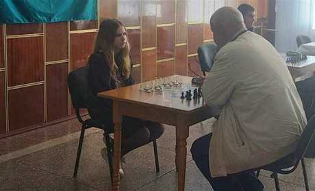 Переяславка Ангеліна Мисан була єдиною дівчинкою на турнірі з шахів і виграла чотири партії із семи