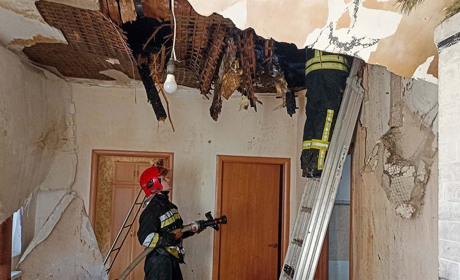 Пожежа на Ржищівщині: у селі Стрітівка горів будинок