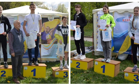 Олександр Вельган і Анастасія Ратушняк – переможці чемпіонату з легкоатлетичного кросу