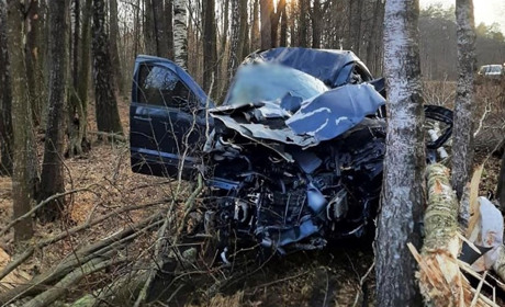 На Звягельщині водій позашляховика загинув, зіткнувшись з деревом