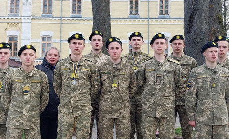 Учні військово-спортивного профілю Володимирецького ліцею взяли участь в обласній спартакіаді