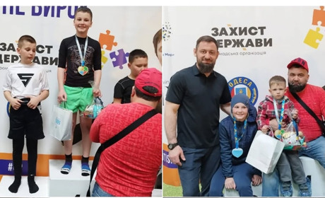 Учень Великобурлуцького ліцею Іван Кравченко призер турніру з адаптованої боротьби з джиу-джитсу