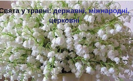 Свята у травні: державні, міжнародні, церковні - будьмо у курсі подій