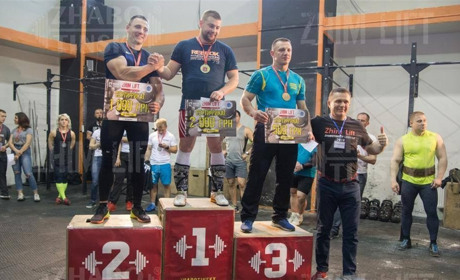 Волноваський тренер з важкої атлетики посів перше місце на турнірі у Запоріжжі