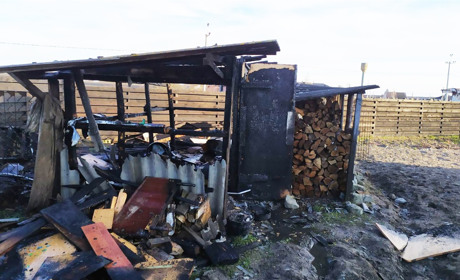 У Рафалівці пожежа знищила побутову техніку