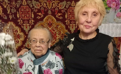Вітання приймала шанована жителька громади Рима Гаясівна