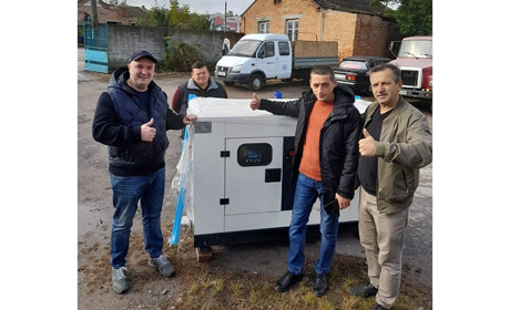 Білопілля отримало дизель-генератор для резервного електроживлення