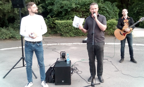 У Новій Каховці побував «Меч Арея»