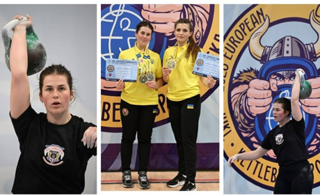 Донька Героя зі Жмеринки Дарина Струкевич – чемпіонка Європи з гирьового спорту