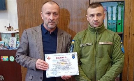 Воїн 151-ї бригади подякував кременчанам за волонтерську підтримку