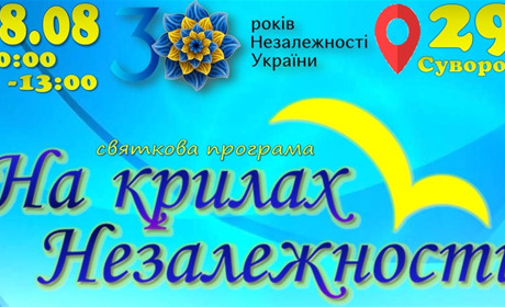 «На крилах незалежності»: херсонська бібліотека запрошує на святкову програму на Суворова