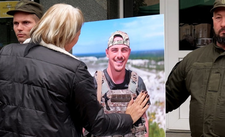 На щиті повернувся до Шостки військовий, офіцер, старший лейтенант батальйону «Хорив»