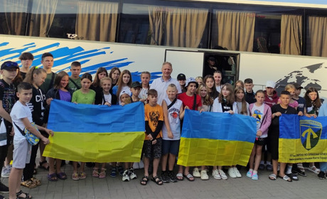 Діти військовослужбовців з Рівненщини поїхали на відпочинок до Хорватії
