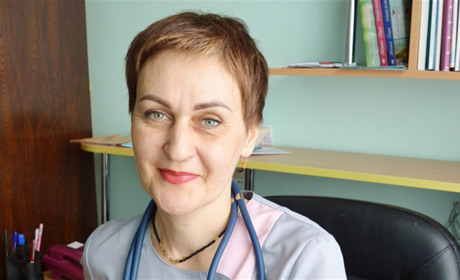 Наталія Кожем`яко - одна з трьох лікарок, яку вивчив собі Корюківський район