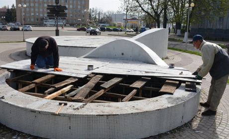У Золотоноші стартував сезон фонтанів