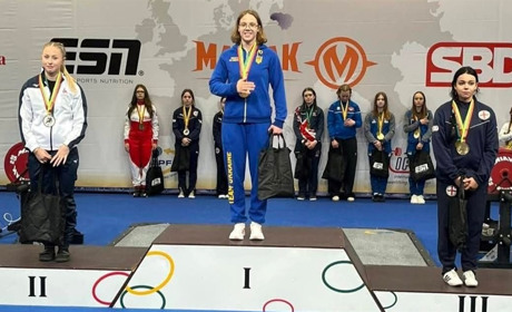 Золото Європи їде до Шостки: Ксенія Денисенко стала чемпіонкою Європи з класичного жиму лежачи