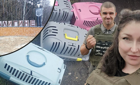 Їде туди, звідки інші тікають: волонтерка з Глухова рятує тварин із Шалигиного, що знищує ворог