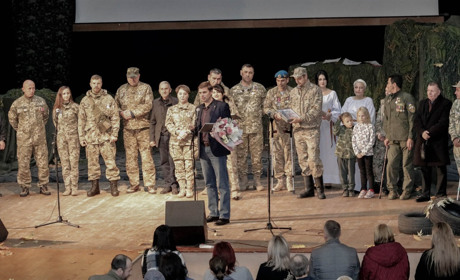 У Калуші показали «Справжніх»: це четверта постановка театру «Легенда» про бійців АТО/ООС Калущини