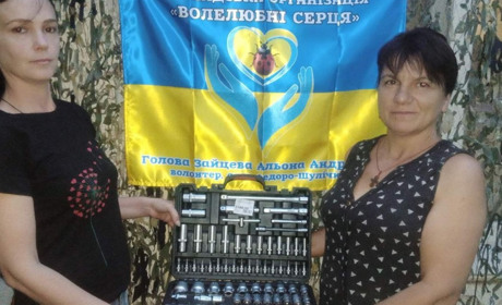 Волонтери ГО “Волелюбні серця” звітують про використання коштів зібраних у Федоро-Шулічиному
