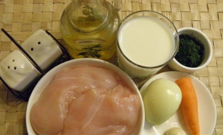 Бефстроганов из курицы: Выглядит красиво и аппетитно