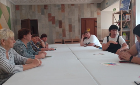 "Переїхала в Переяслав із Бахмута два роки тому": для жінок ВПО проводять психологічні тренінги