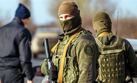 Нацгвардійці з Калинівки охороняють громадський порядок у Мукачевому