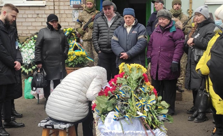 Первомайськ попрощався із захисником України Сергієм Григорчаком