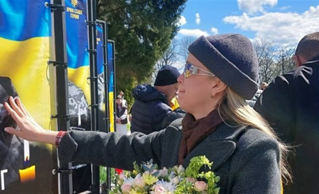 У Сербо-Слобідці відкрили Алею слави на честь полеглих Захисників