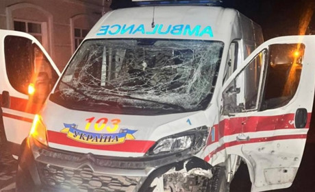 Обстріли Шосткинського району: поранені медики «швидкої» та цивільний водій