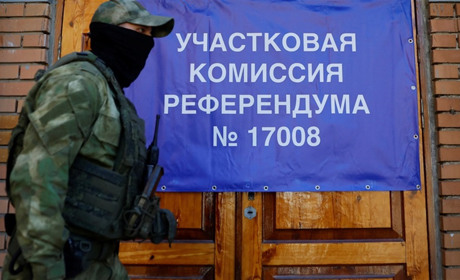 Двох жителів Херсонщини затримали за організацію псевдореферендуму