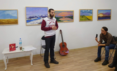 Як Первомайськ зустрів поета Сашка Кучеренка