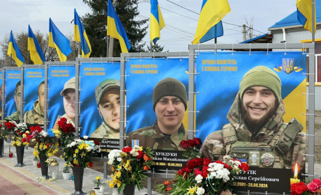 В селі Ялтушків Барської громади відкрили Алею слави Героям, що загинули на війні