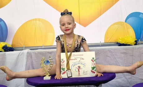 Маленька нетішинка перемогла на Всеукраїнському турнірі з гімнастики
