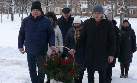 У Білопіллі вшанували ліквідаторів наслідків аварії на ЧАЕС