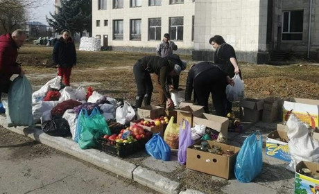 На Чортківщині розгорнулася широкомасштабна акція зі збору продуктів харчування для військових